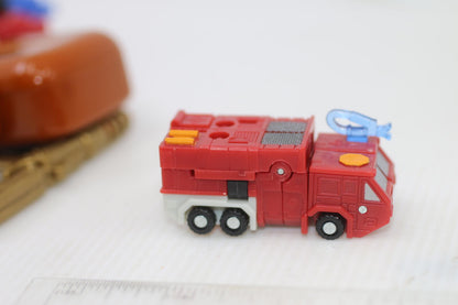 Transformers Armada Emergency Team Mini-cons Prowl Makeshift Firebot complet