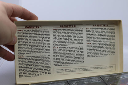 The Golden Age of Country Music 1940-1970 Collector's Edition Cassette Set New
