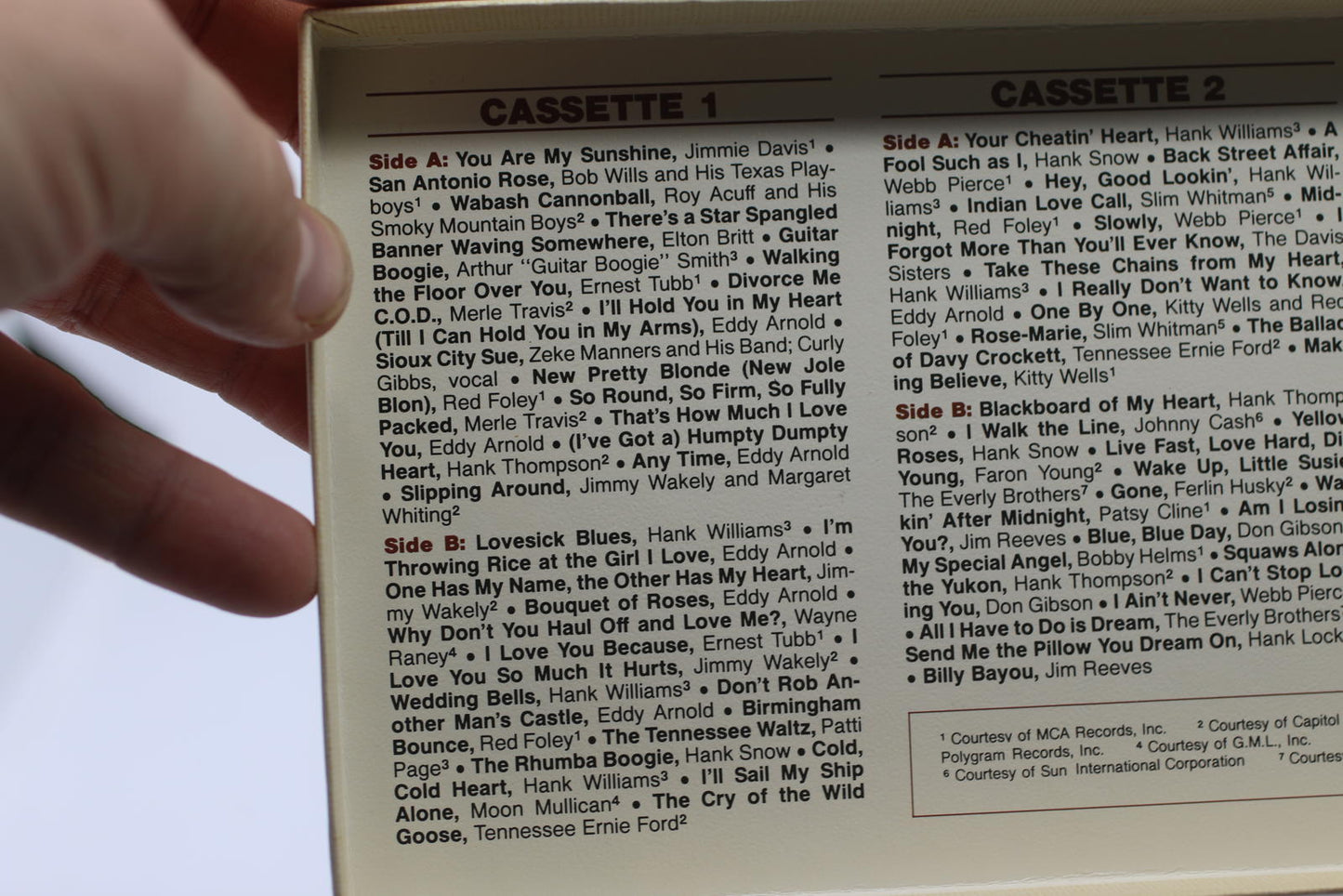 The Golden Age of Country Music 1940-1970 Collector's Edition Cassette Set New