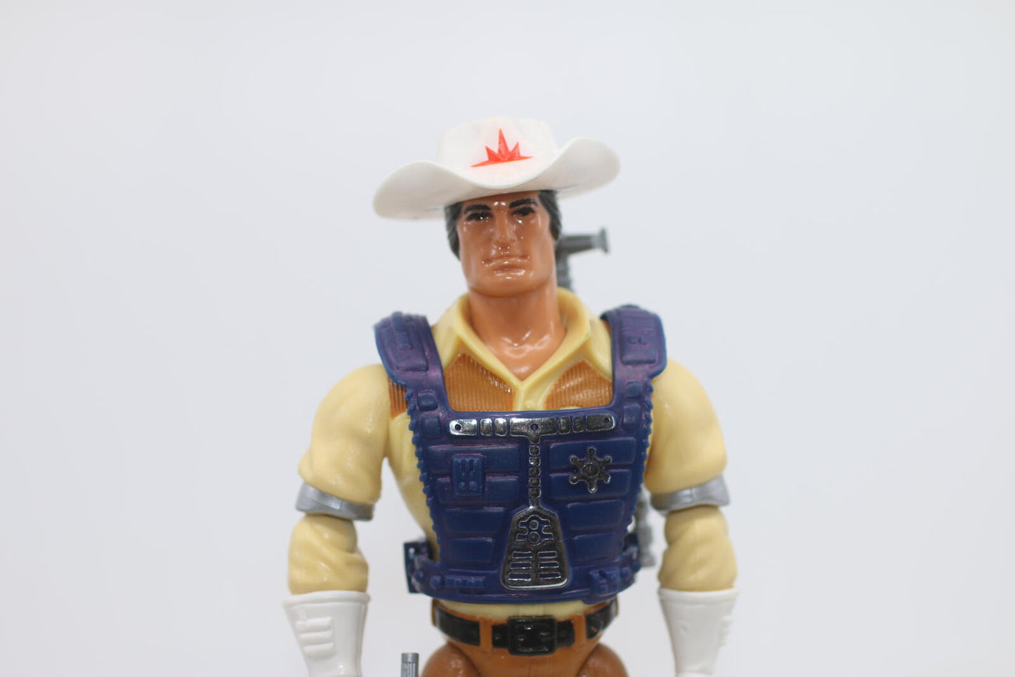 Bravestarr MARSHALL action figure 100% COMPLETE 1986 Mattel hat vest kerium gun