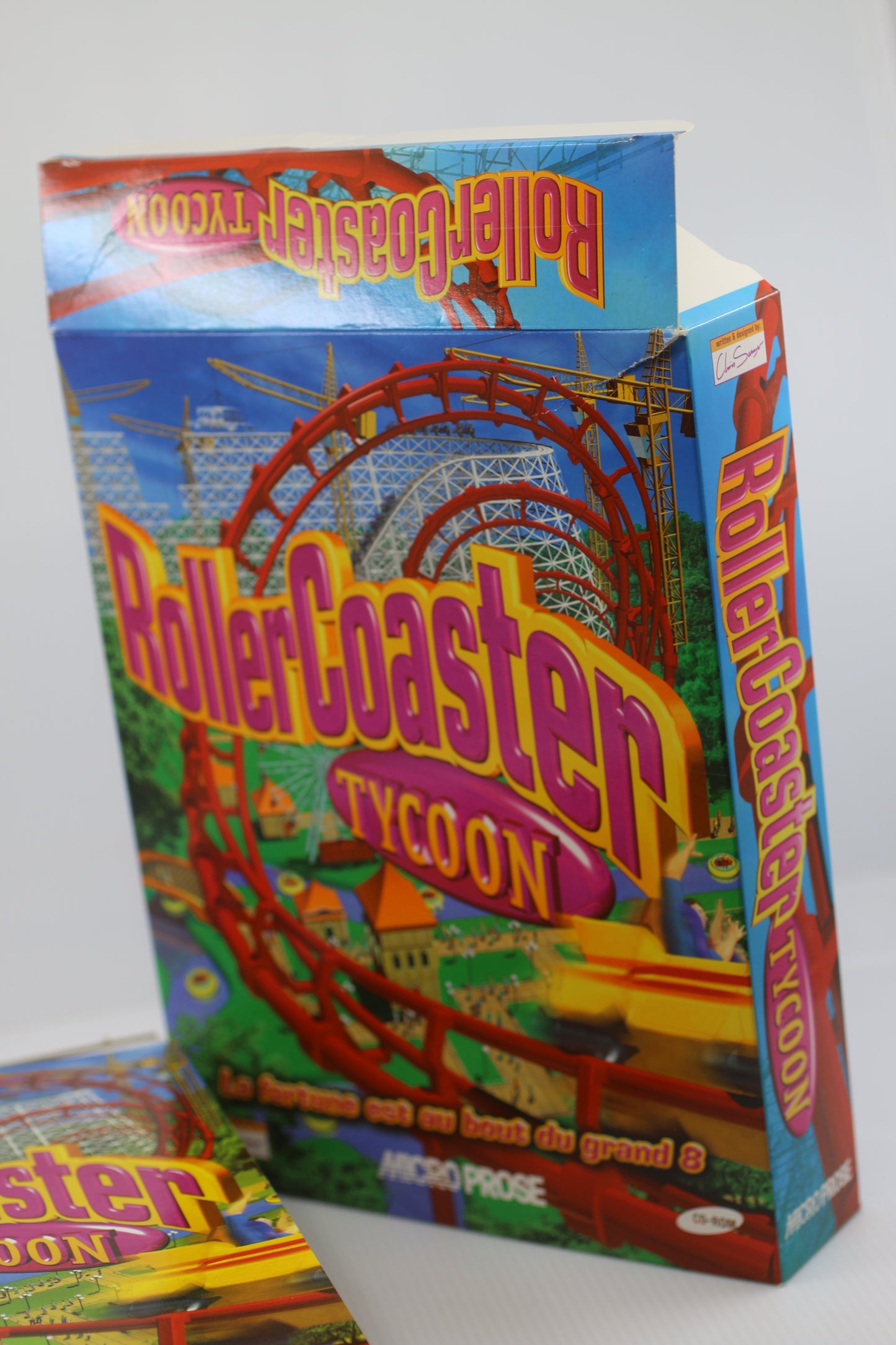 RollerCoaster Tycoon - PC Game - Big Box only Windows 95/98