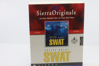 Police Quest Swat (1995) Sierra Big Box only PC Siera Originals action