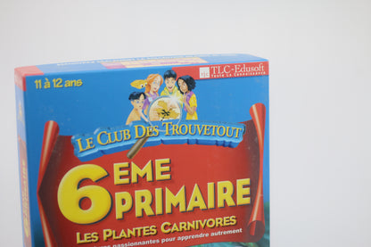 Le club des trouvetout 6eme primaire Les plantes Carnivores boite seulement