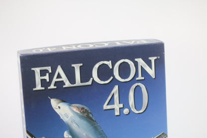 Falcon 4.0 pc game RARE vintage big box and Manuals, book only microPose