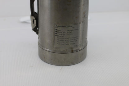 Vintage CHAMP Stainless Steel Vacuum Thermos 1.0L – Made in Korea – Model 31740