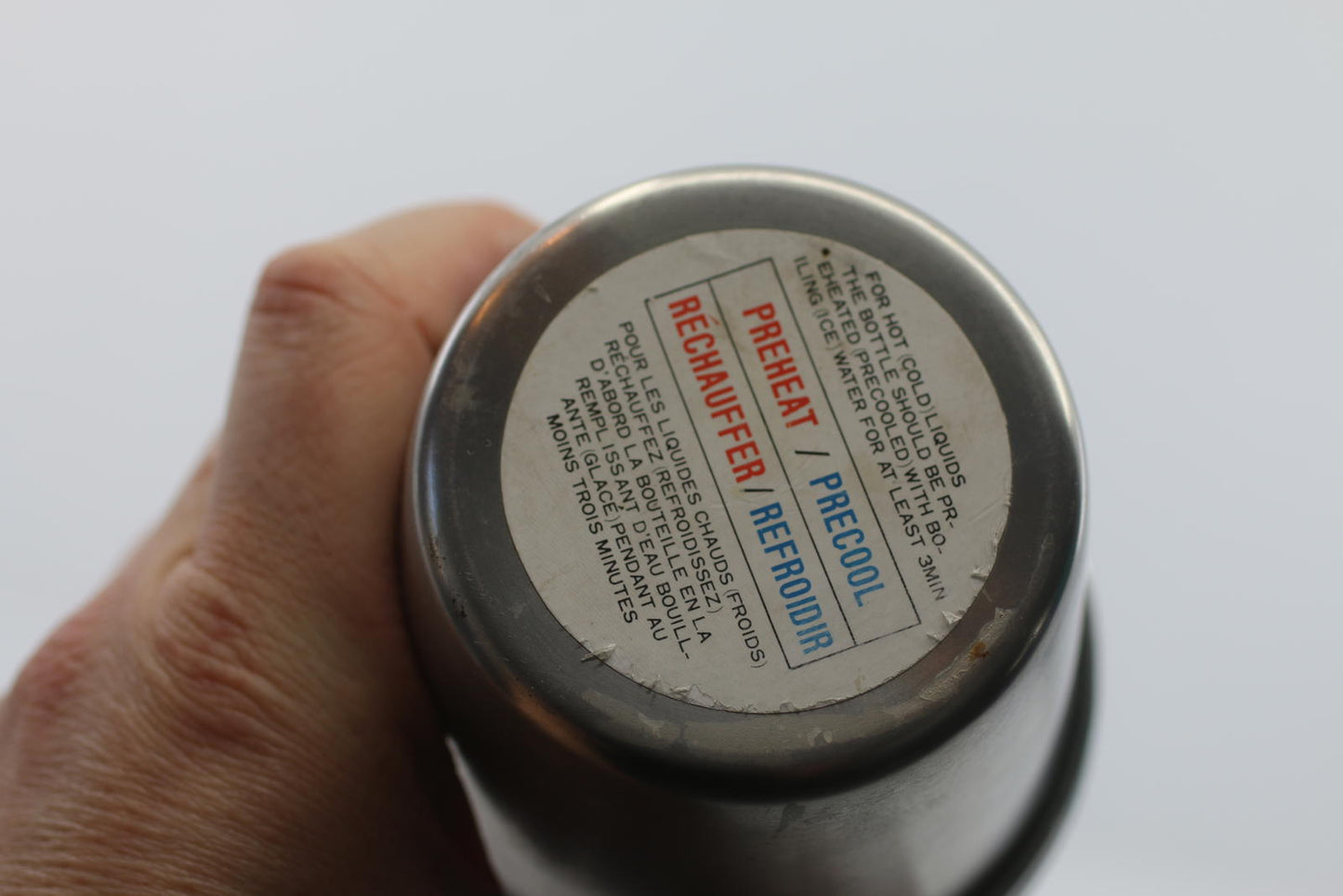 Vintage CHAMP Stainless Steel Vacuum Thermos 1.0L – Made in Korea – Model 31740