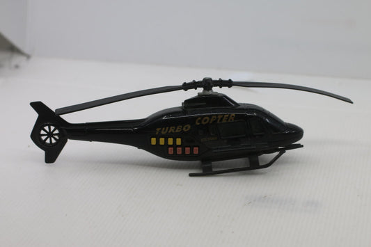 Vintage Majorette Sonic Flashers Turbo Copter Helicopter Diecast w/ Sound TOY