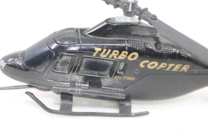 Vintage Majorette Sonic Flashers Turbo Copter Helicopter Diecast w/ Sound TOY