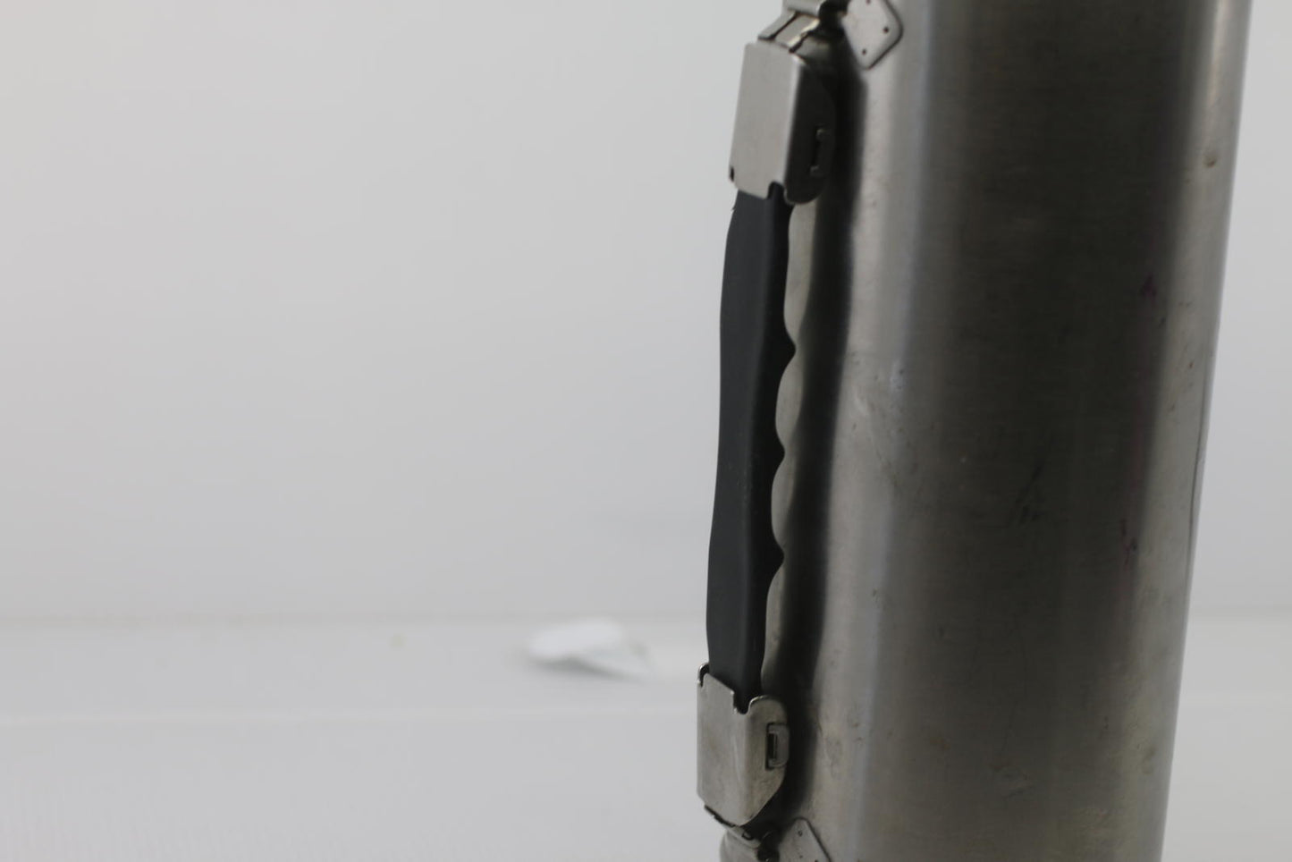 Vintage Stainless Steel Vacuum Thermos Bottle – 18-8 Steel Korea w/ Cup Lid