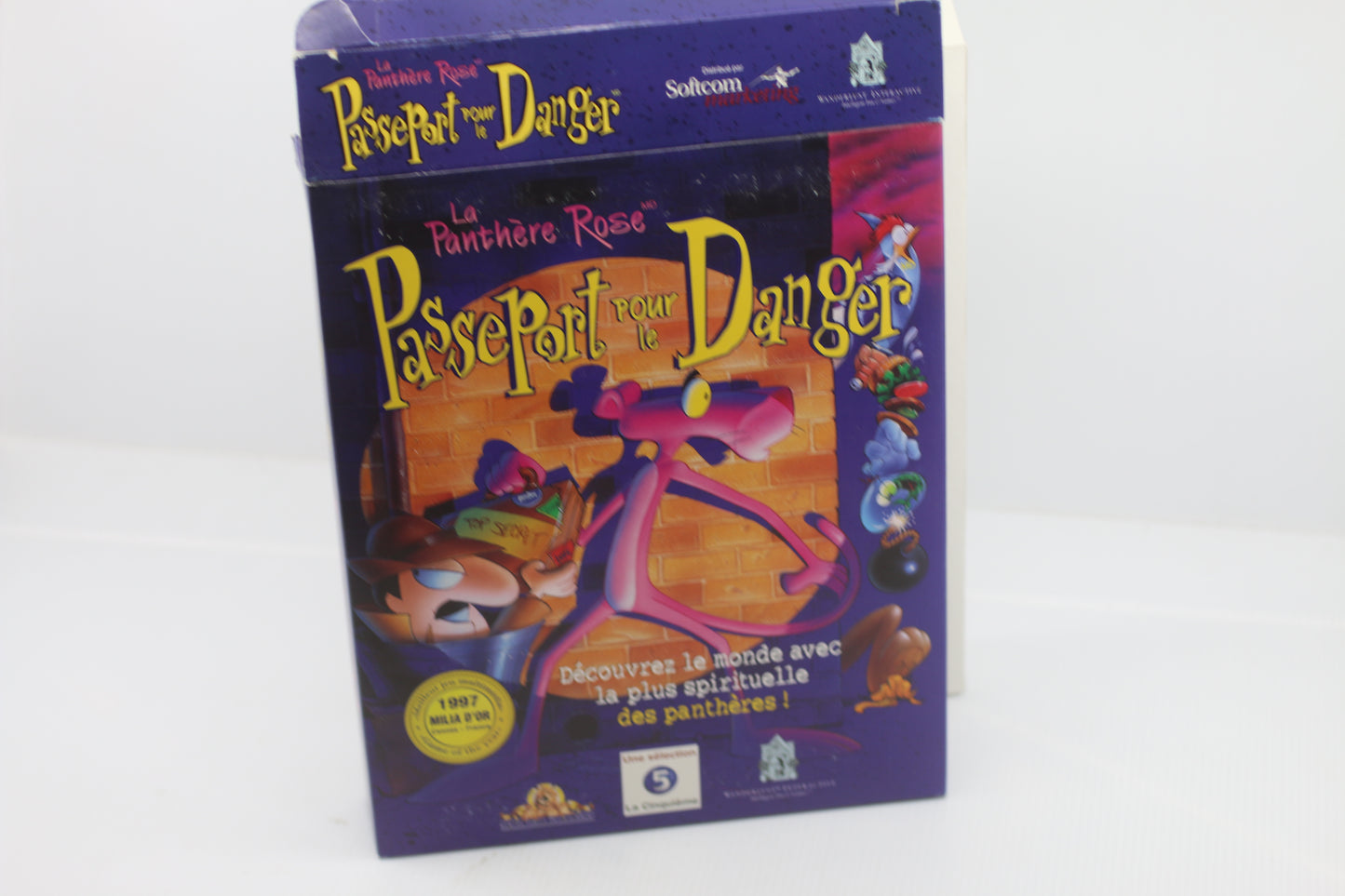 La panthère Rose Passeport pour le Danger box only no pc game