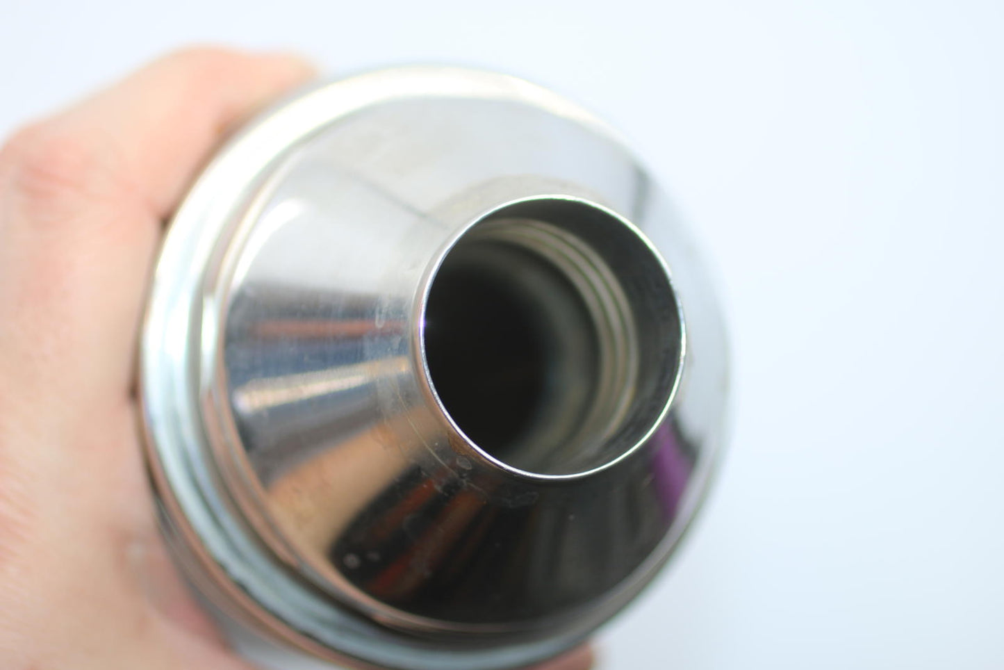 Vintage Stainless Steel Vacuum Thermos Bottle – 18-8 Steel Korea w/ Cup Lid