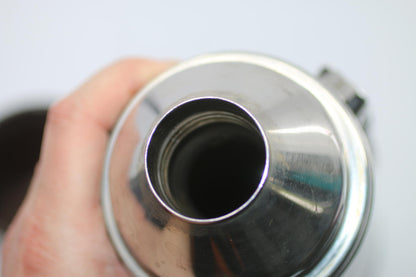 Vintage Stainless Steel Vacuum Thermos Bottle – 18-8 Steel Korea w/ Cup Lid