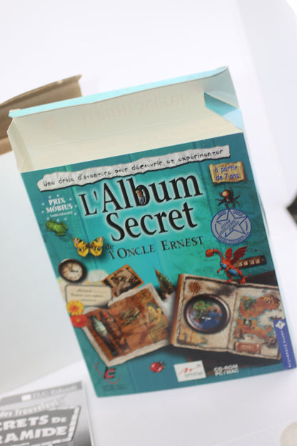 L'album secret de l'oncle Ernest box et manuel only no pc game