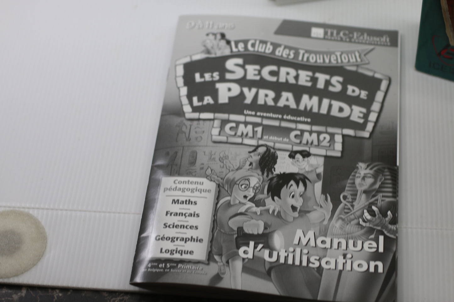 L'album secret de l'oncle Ernest box et manuel only no pc game