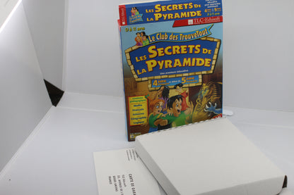 Les secrets de la pyramide Computer Game Big Box only Francais French