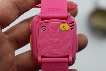 Paw Patrol Kids Digital Watch Pink speaking French parle en français