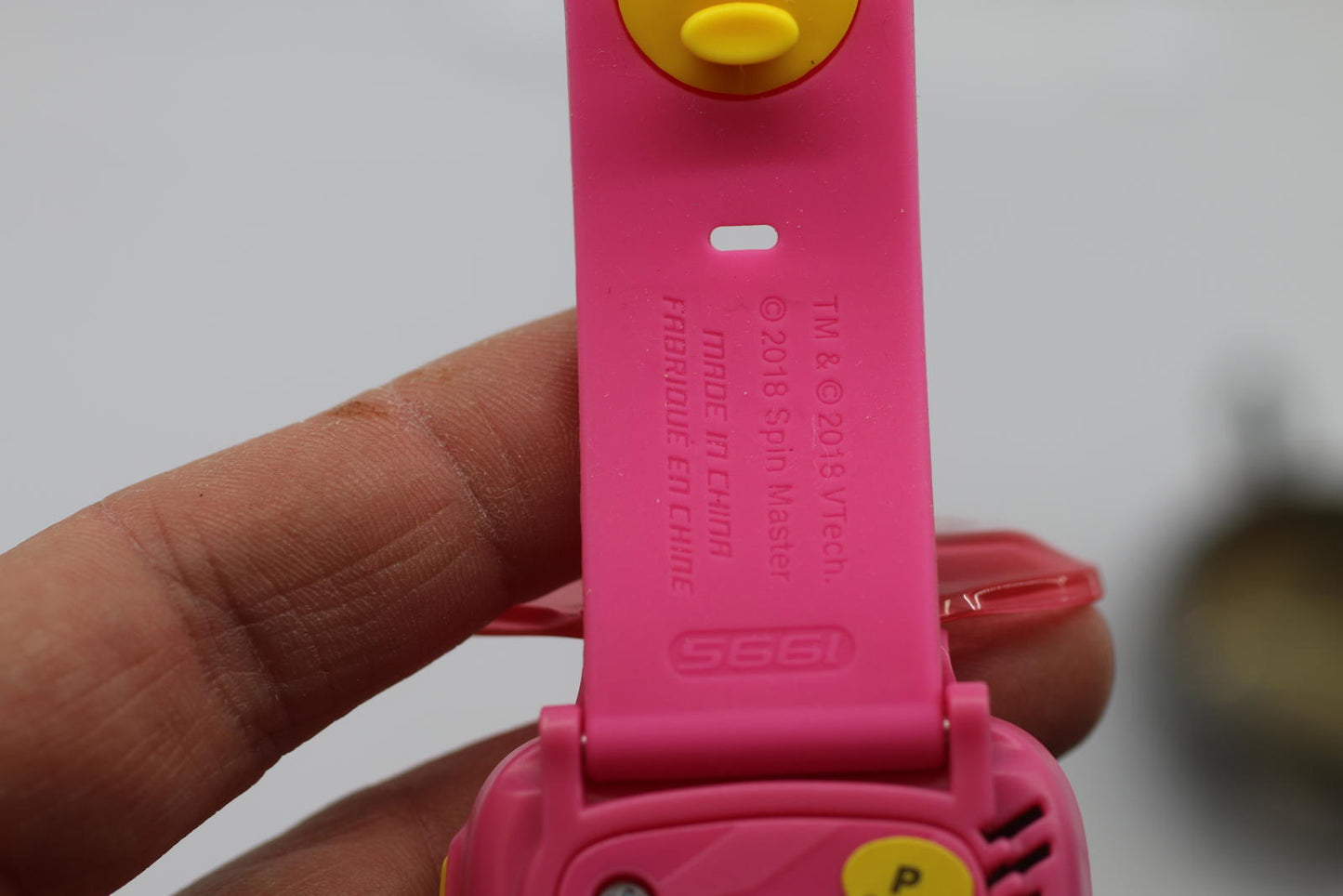 Paw Patrol Kids Digital Watch Pink speaking French parle en français