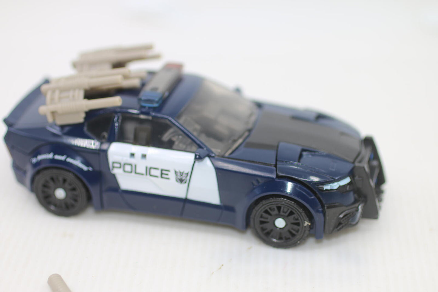 Transformers Barricade Complete TLK Deluxe Class The Last Knight