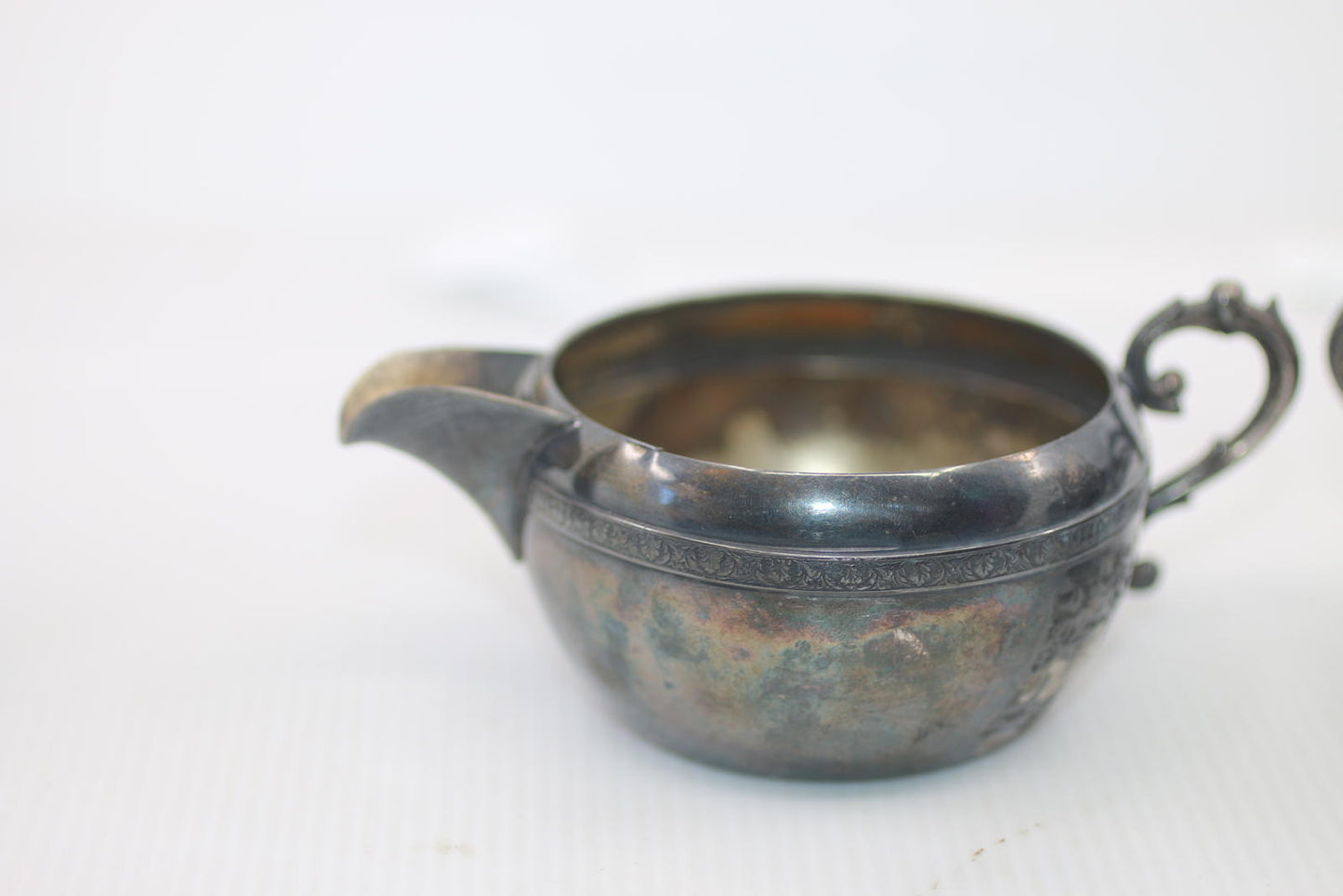 Vintage Rogers Silverplate Creamer & Sugar Bowl Set – Wm. A. Rogers  – No. 556