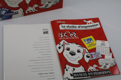 DisneyLes 101 Dalmatiens Computer Game Big Box only Francais French