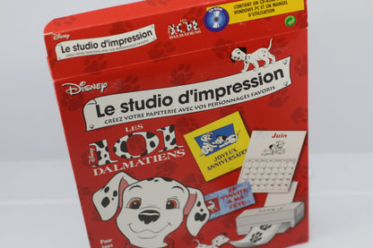 DisneyLes 101 Dalmatiens Computer Game Big Box only Francais French