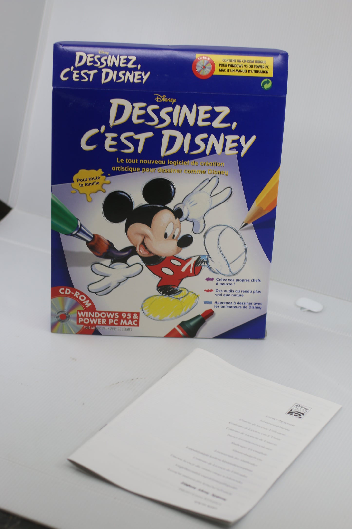 Dessiney, c'est disney  Computer Game Big Box only Francais French