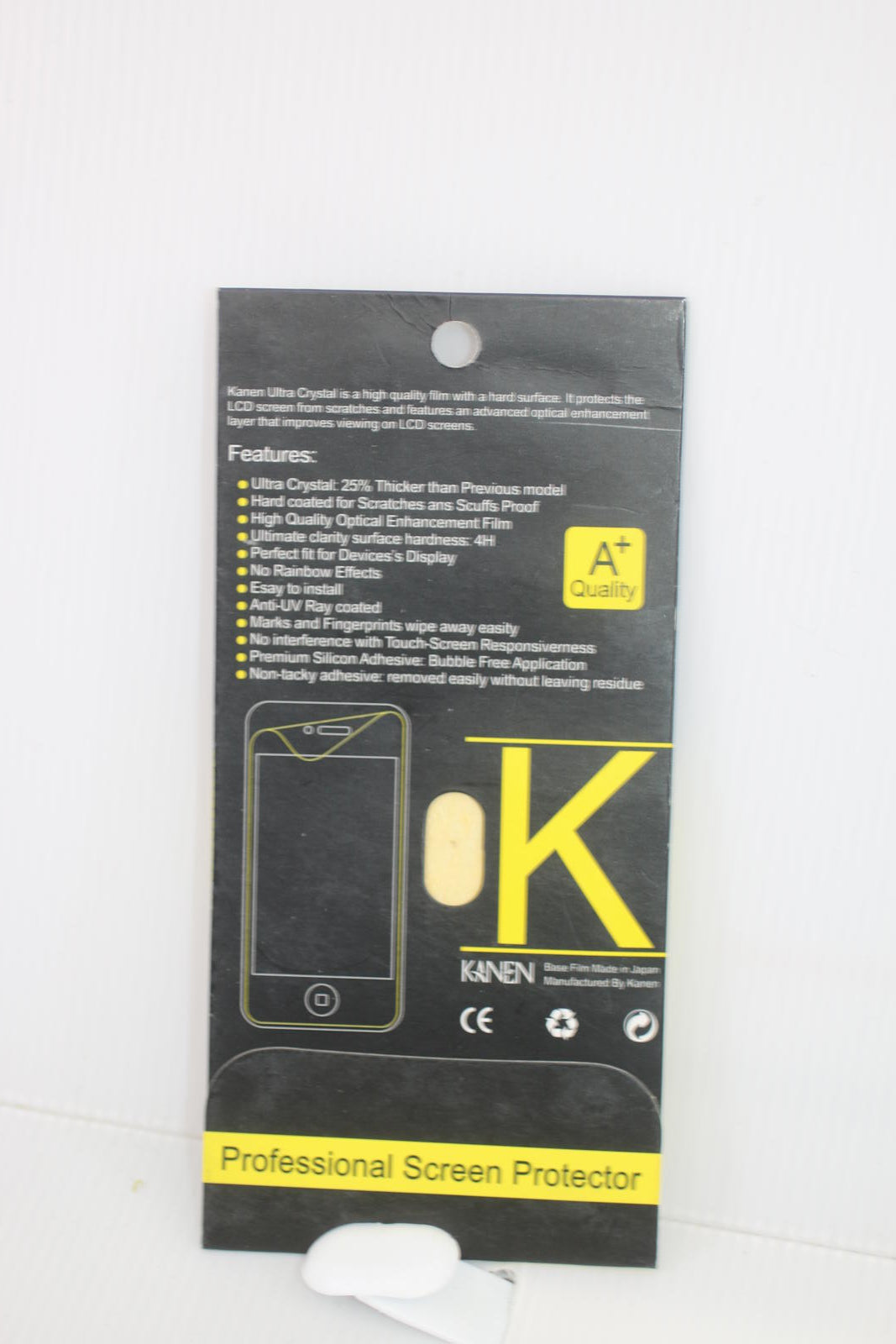 Kanen Screen Protector 3D – Professional Ultra Crystal Film – Packaging