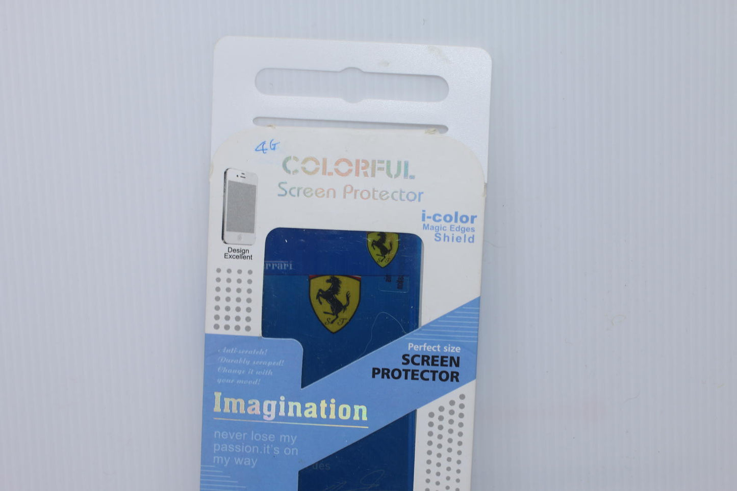 Colorful Screen Protector 4G i-Color Magic Edges Shield Backface Protective Film