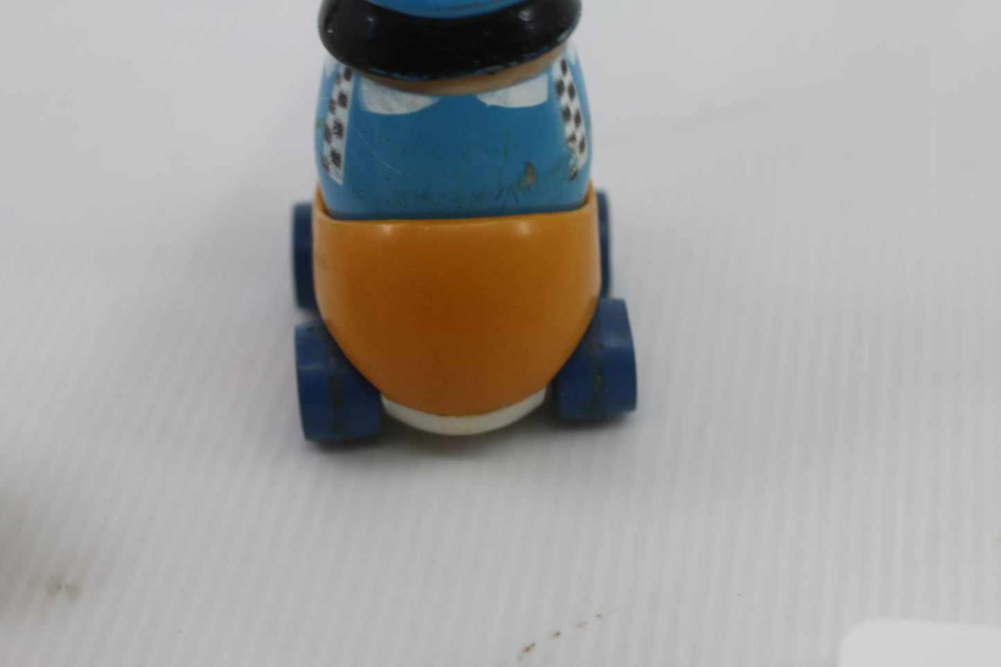 Vintage Tonka Toddler Peek A Boo Face Changing Finger Puppet Figure & Train