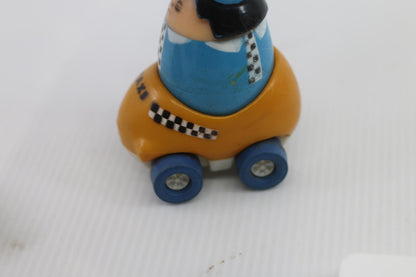 Vintage Tonka Toddler Peek A Boo Face Changing Finger Puppet Figure & Train