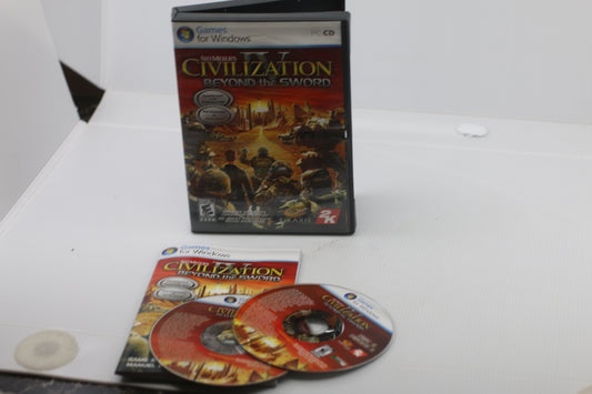 Sid Meiers Civilization IV Beyond the Sword  PC  Video Game French & english