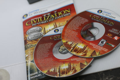 Sid Meiers Civilization IV Beyond the Sword  PC  Video Game French & english