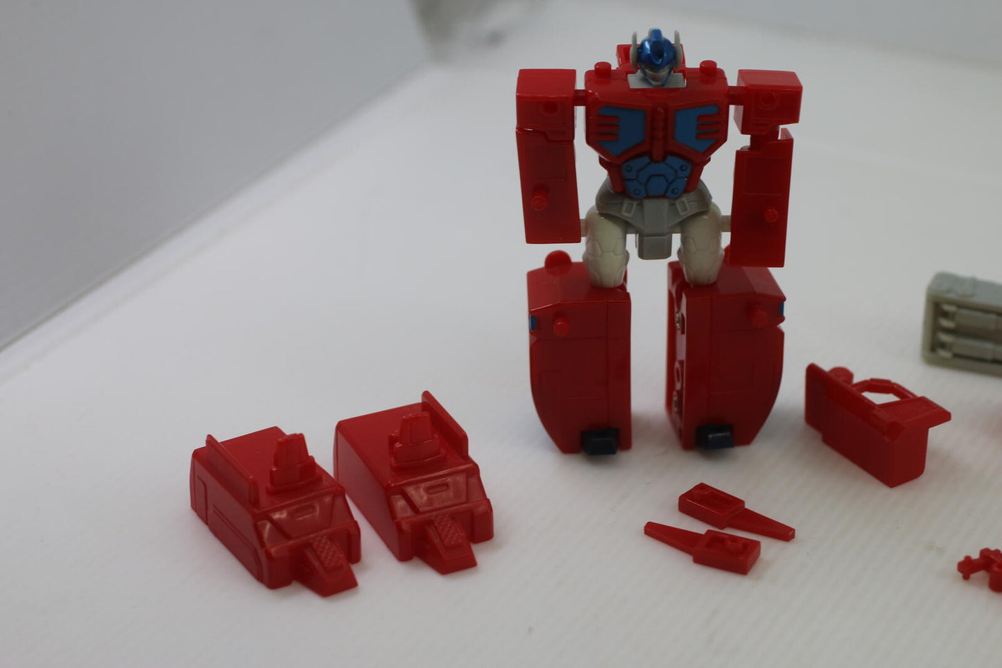 Kabaya Transformers Gum Fire Convoy Optimus Prime Mini Figure Parts Lot