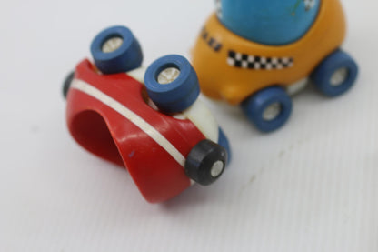 Vintage Tonka Toddler Peek A Boo Face Changing Finger Puppet Figure & Train