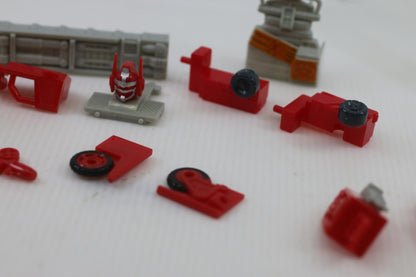 Kabaya Transformers Gum Fire Convoy Optimus Prime Mini Figure Parts Lot