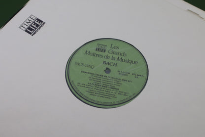 Les Grands Maîtres de la Musique: Johann Sebastian Bach Vinyl Record