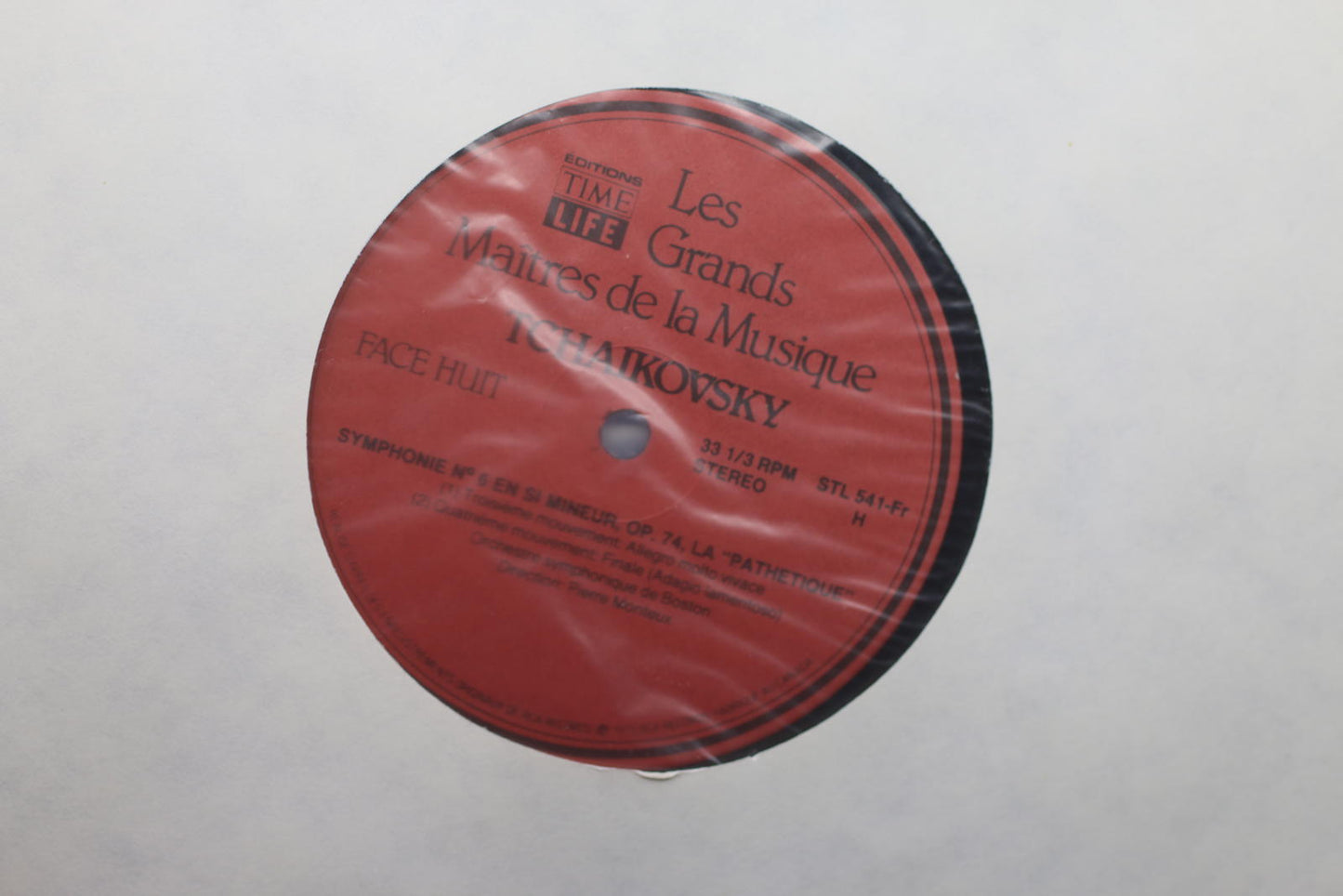 Tchaikovsky Vinyl Record - Les Grands Maitres de la Musique