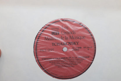 Tchaikovsky Vinyl Record - Les Grands Maitres de la Musique