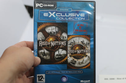 Rise Of Nations + Thrones & Patriots Add On PC Ubisoft Exclusive