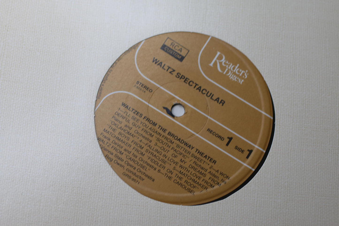 Waltz Spectacular Vinyl Record Album