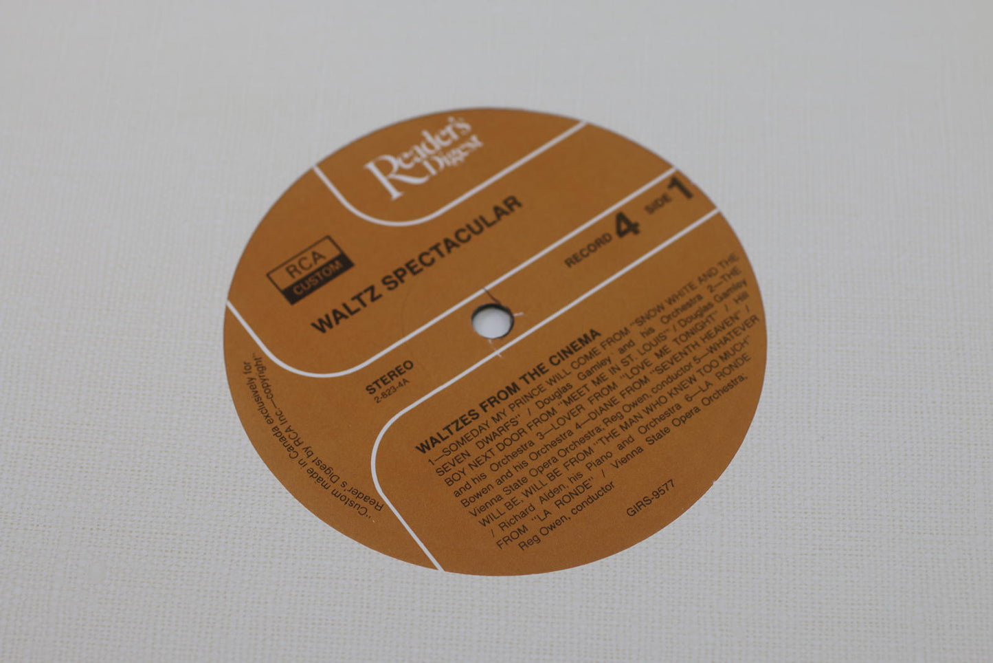 Waltz Spectacular Vinyl Record Album