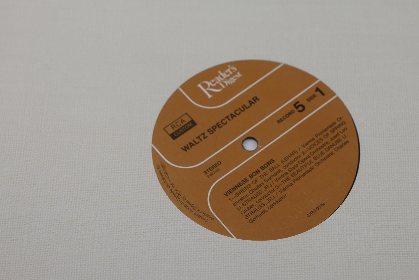 Waltz Spectacular Vinyl Record Album