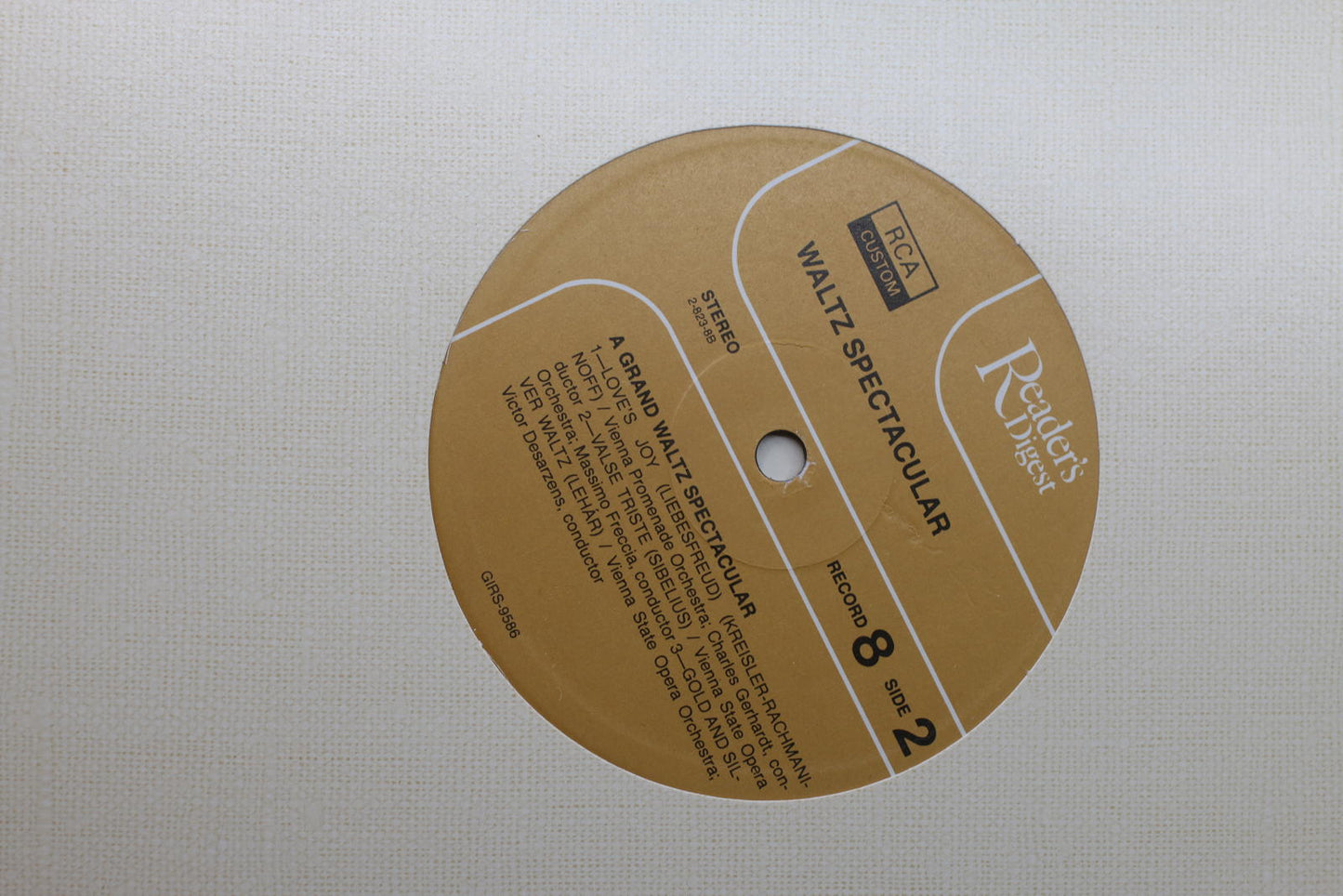 Waltz Spectacular Vinyl Record Album