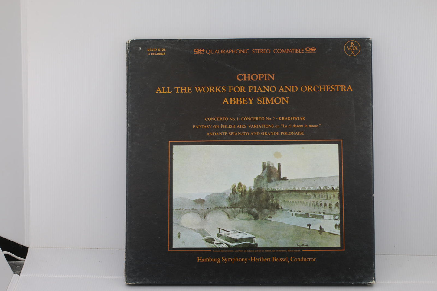 Chopin - All The Works For Piano And Orchestra - Abbey Simon (Vinyl Record)