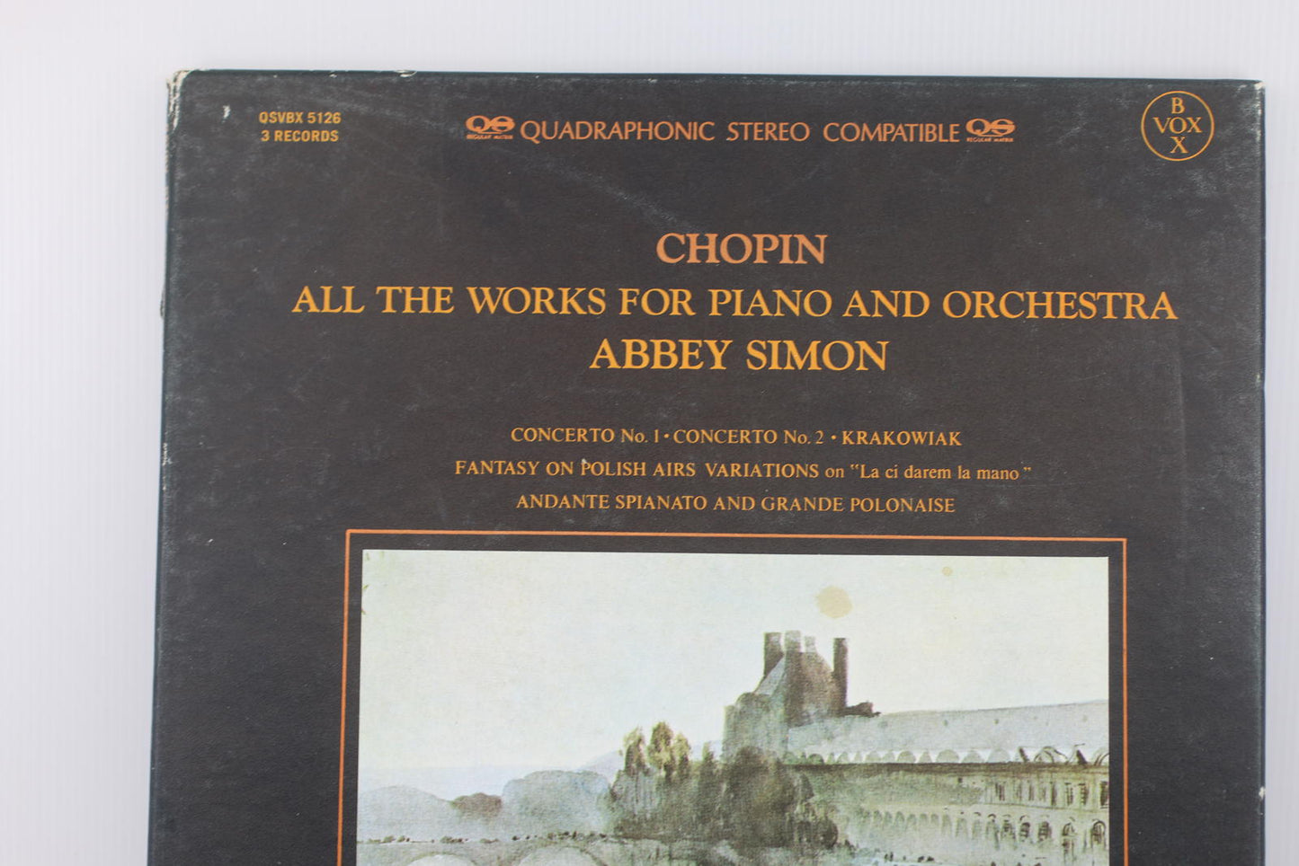 Chopin - All The Works For Piano And Orchestra - Abbey Simon (Vinyl Record)