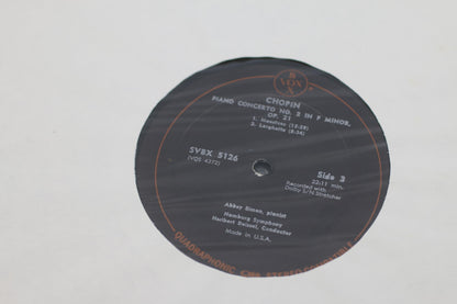 Chopin - All The Works For Piano And Orchestra - Abbey Simon (Vinyl Record)