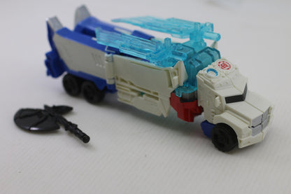 Robots in Disguise (2015, RID) Warrior Class: Power Surge Optimus Prime complete