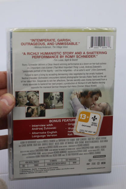 l'important c'est d'Aimer... DVD Movie SCellé Neuf Brand new Film movie Français