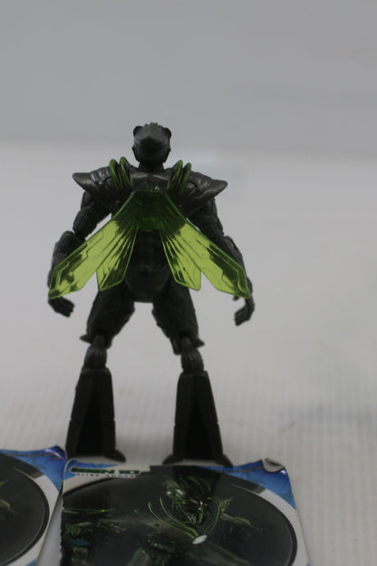 Ben 10 Ultimate Alien Nanomech 4" Figure Bandai Cartoon Network 2009 +2 cards