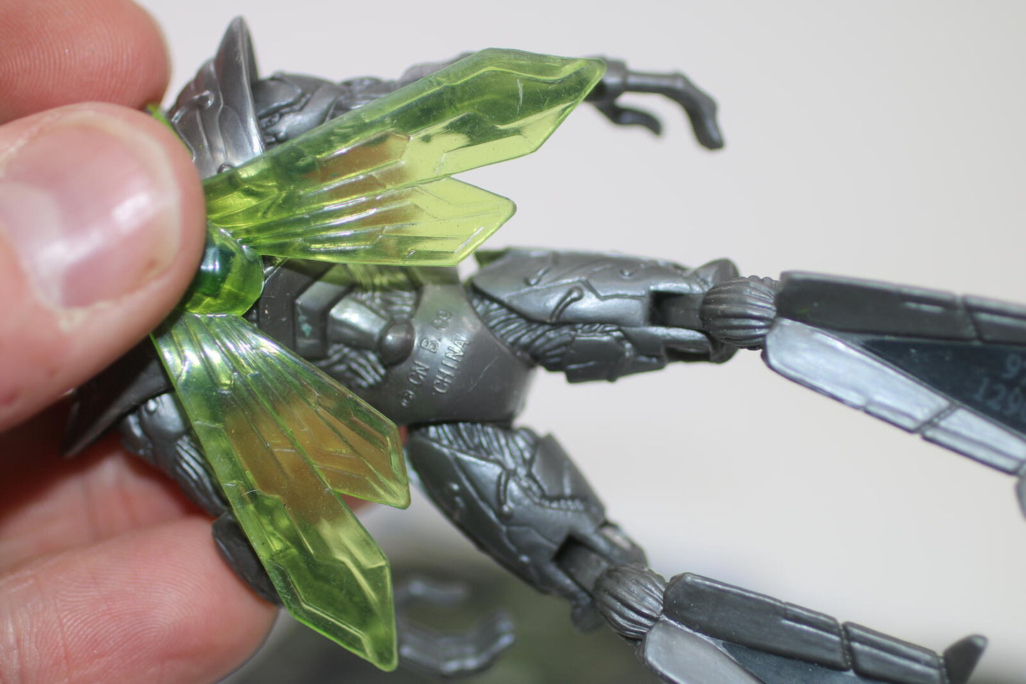 Ben 10 Ultimate Alien Nanomech 4" Figure Bandai Cartoon Network 2009 +2 cards